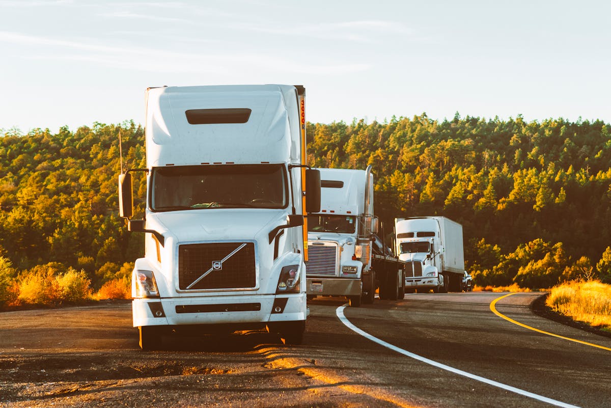 Camion logistique